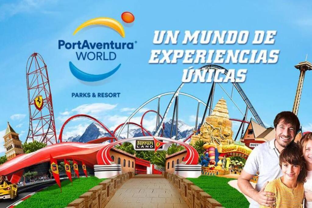 Apartamento Piso grande-Playa a 250m-PortAventura a 15min por autovía Miami Platja  Exterior foto